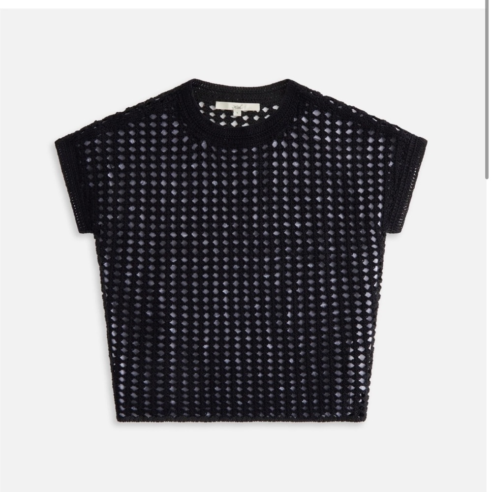 Kith Crochet Black Two-Piece Set